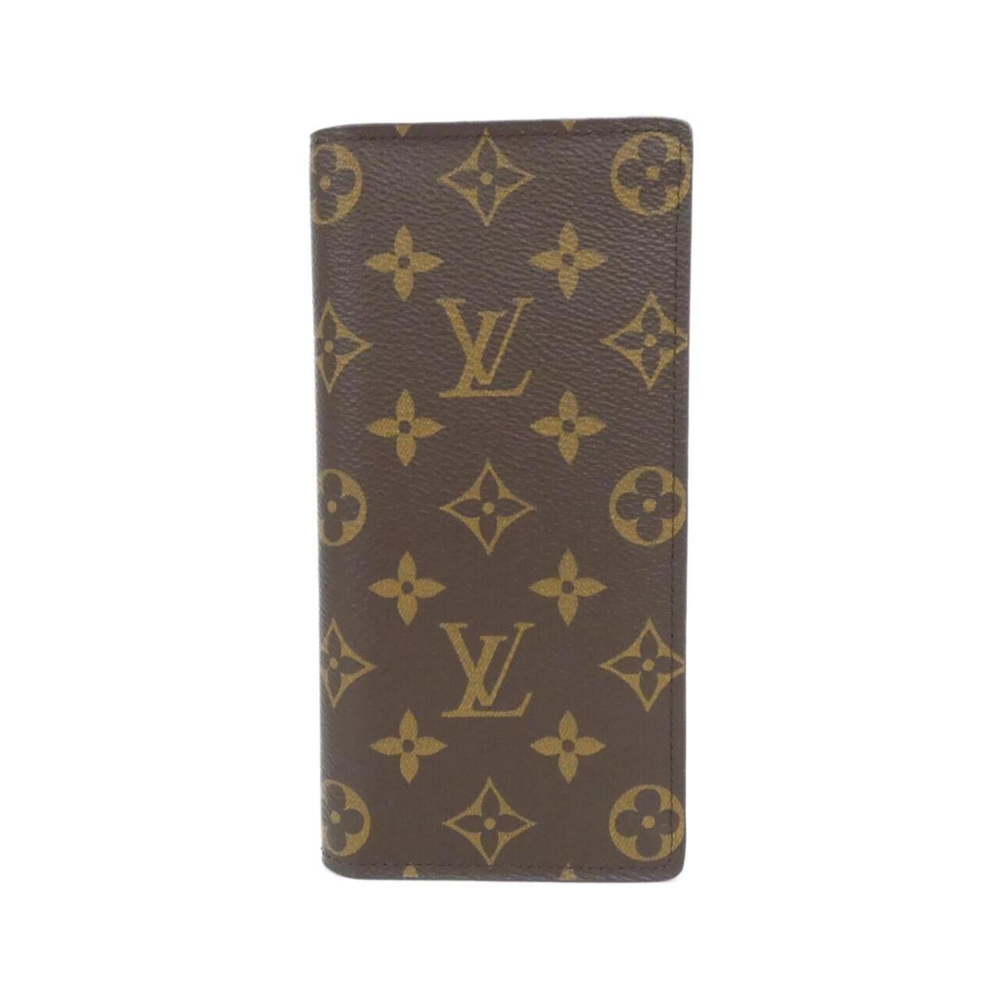 Louis Vuitton Monogram Portefeuille Brazza M66540 Wallet