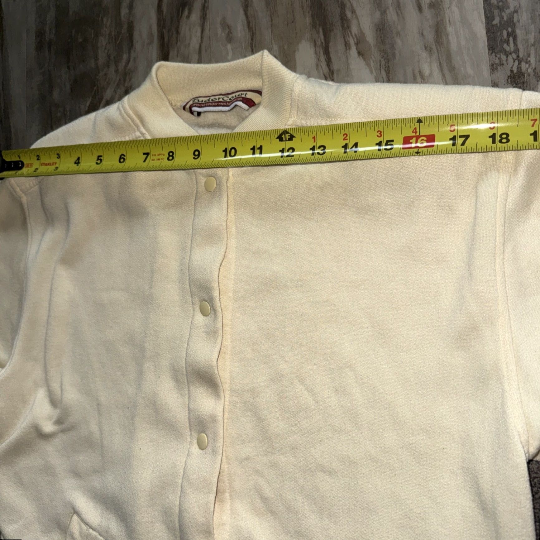 Tudor VINTAGE Tudor Court Ladies Women’s Sweatshirt Jacket 90s Yellow M Size M / US 6-8 / IT 42-44 - 7 Thumbnail