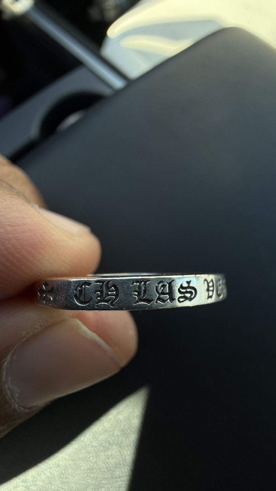 Chrome Hearts Chrome Hearts Las Vegas Spacer Ring - 7.5mm Size ONE SIZE - 16 Thumbnail