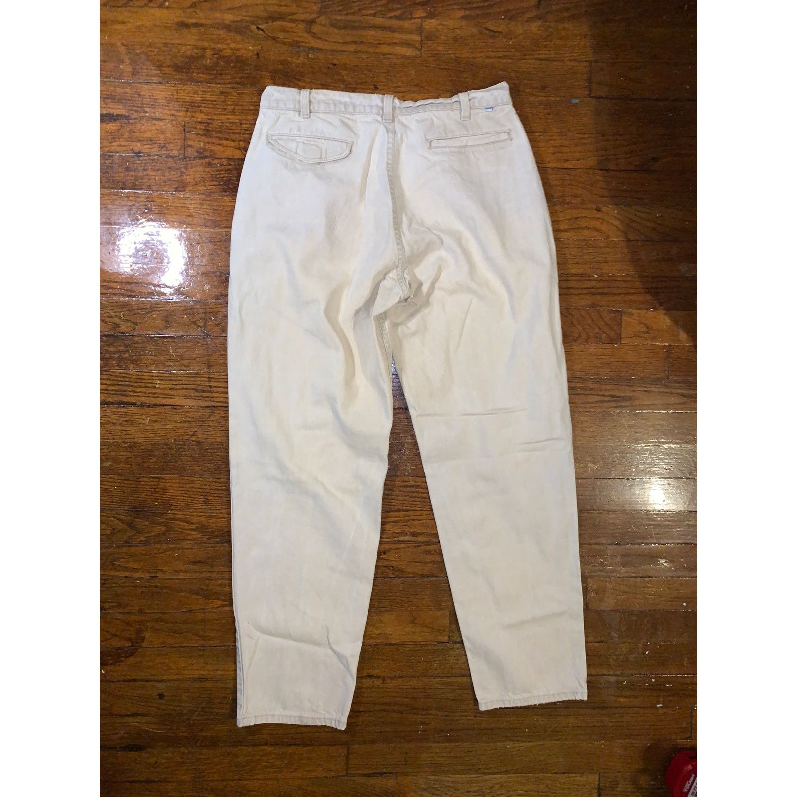 Levi's × Vintage Vtg Levi’s 530 USA 32x28.5 White Denim Jeans 90s High Rise Size US 32 / EU 48 - 2 Thumbnail