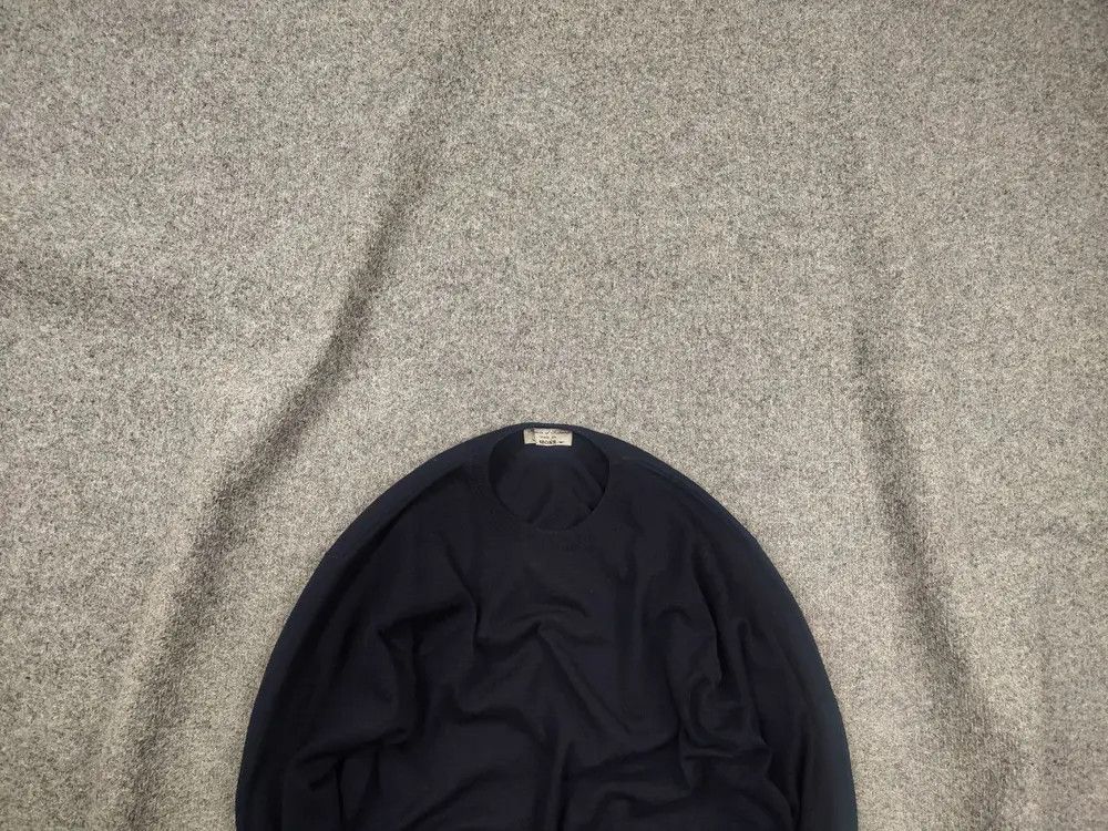 Vintage Navica Of Scotland Monn Vintage Navy Wool Pullover Sweater Size US L / EU 52-54 / 3 - 1 Thumbnail