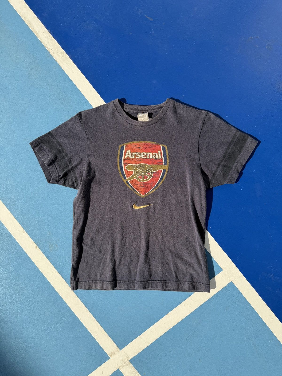 Nike Vintage FC Arsenal 2008 Nike T90 T-shirt Size US S / EU 44-46 / 1 - 1 Thumbnail