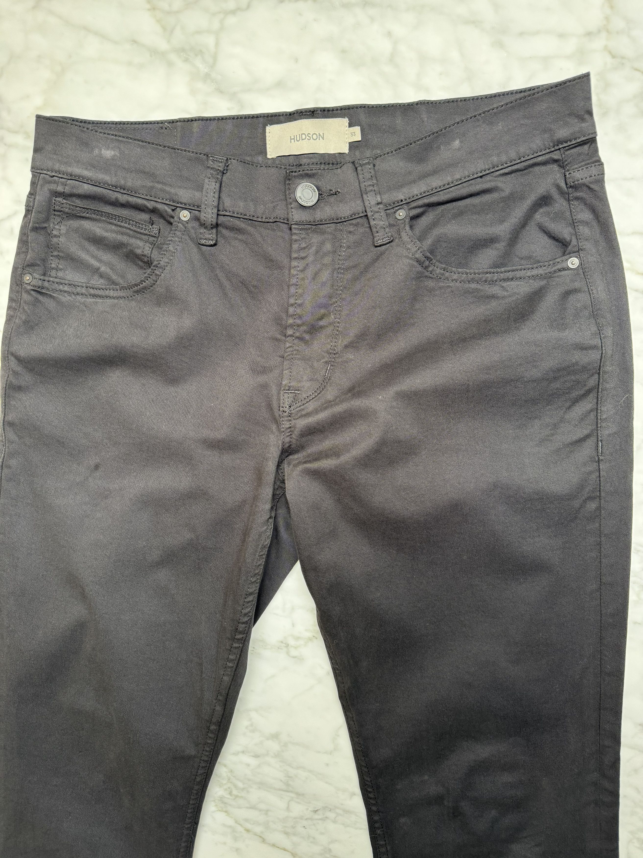 Hudson Blake Slim Straight Jean Size US 33 - 2 Thumbnail