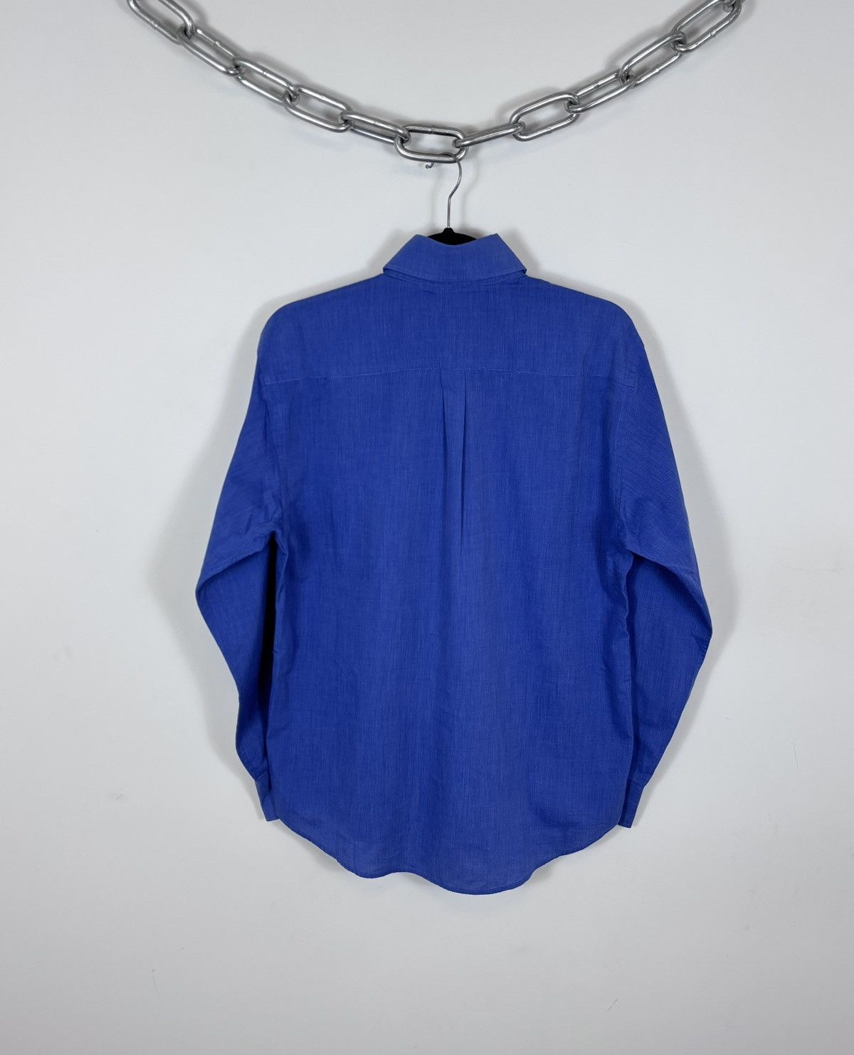 Versace Jeans Couture Vintage Versace Jeans Couture Men’s Blue Long Sleeve Shirt Size US M / EU 48-50 / 2 - 16 Thumbnail