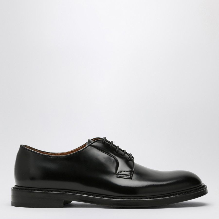 Doucal's o1d2blof0225 Leather Lace-up Shoes in Black Size US 11 / EU 44 - 2 Thumbnail