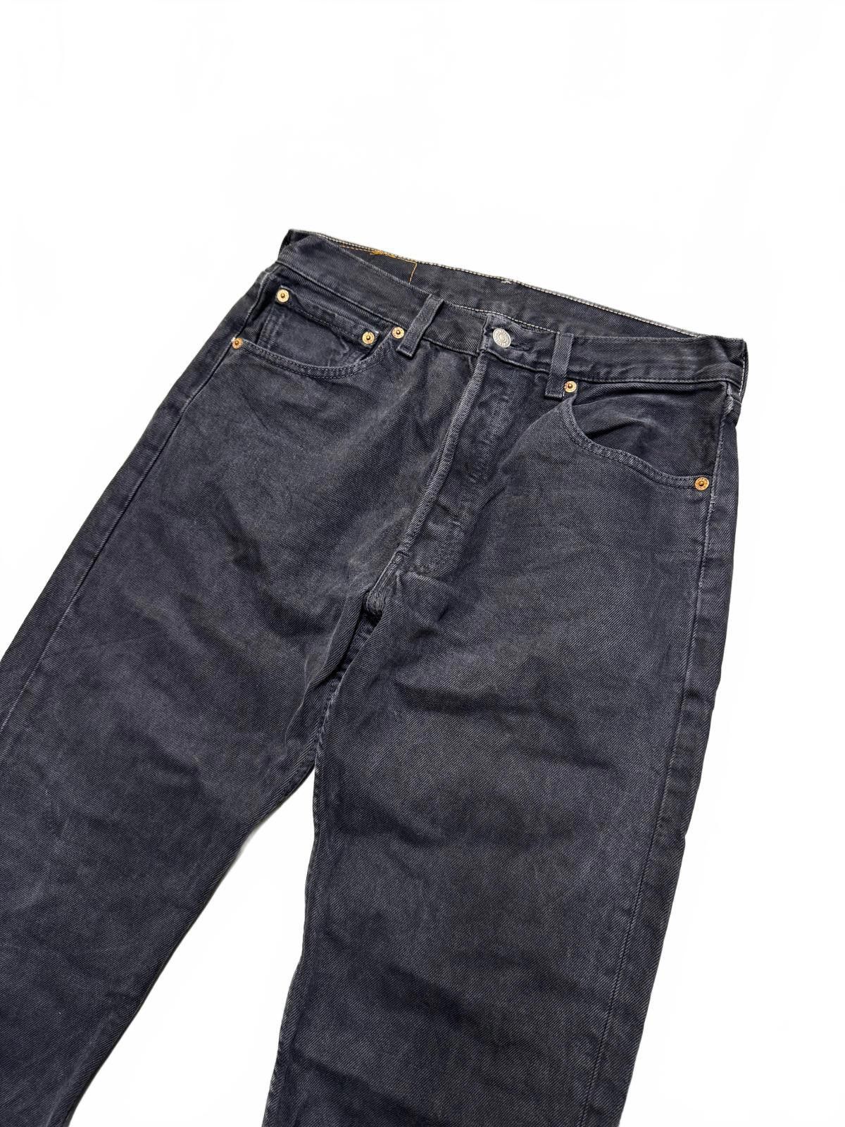 Designer Men's Black 501 Jeans Size US 31 - 3 Thumbnail