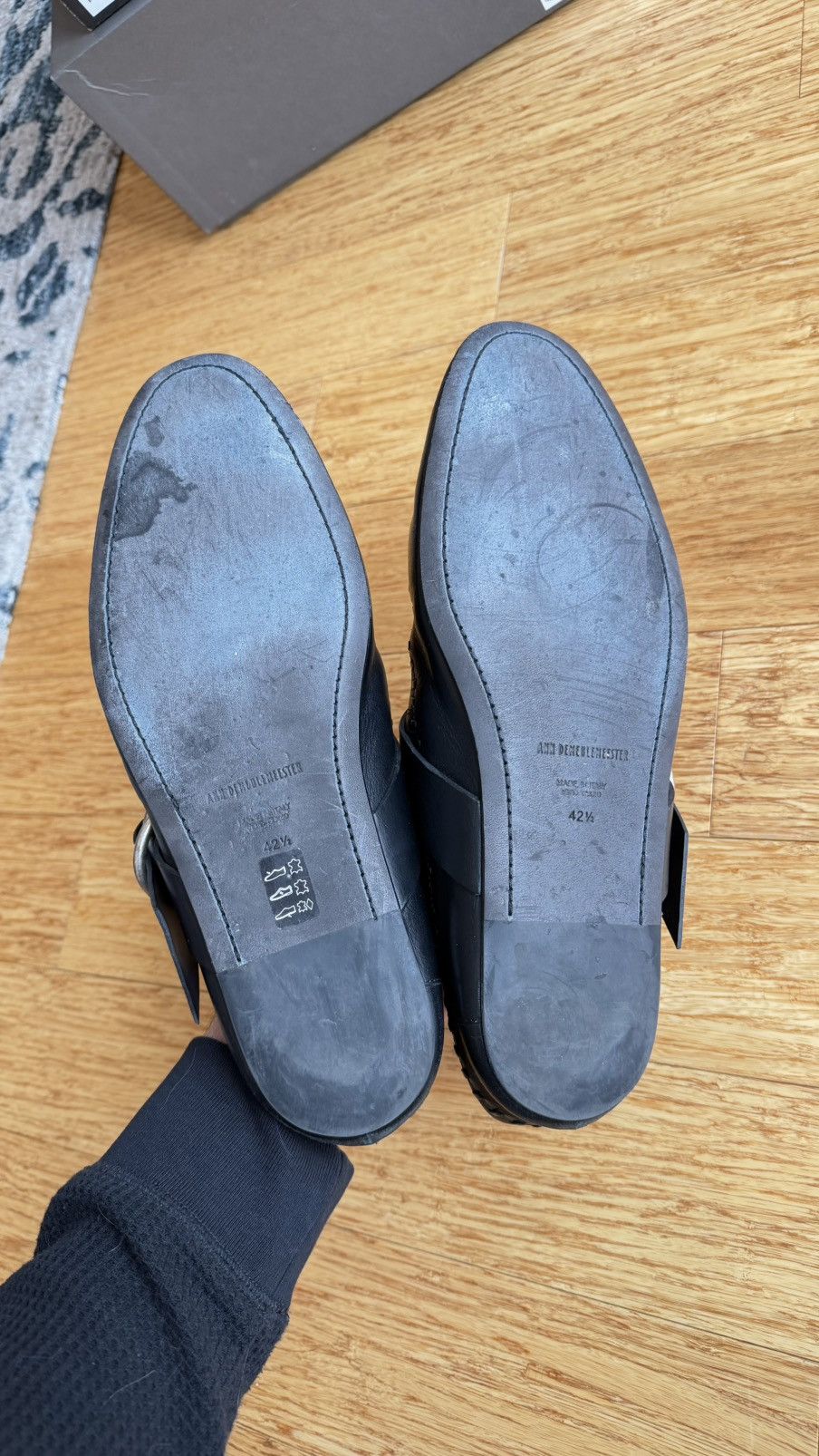 Ann Demeulemeester Ande Soft Rounded Toe Loafers Size US 9.5 / EU 42-43 - 9 Thumbnail