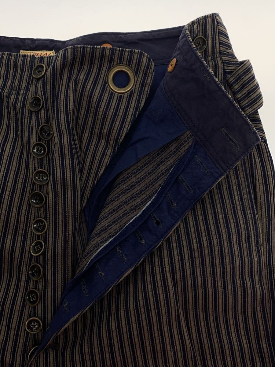 Kapital Kapital Clown Cotton Pants Grey Striped Size US 28 / EU 44 - 3 Thumbnail