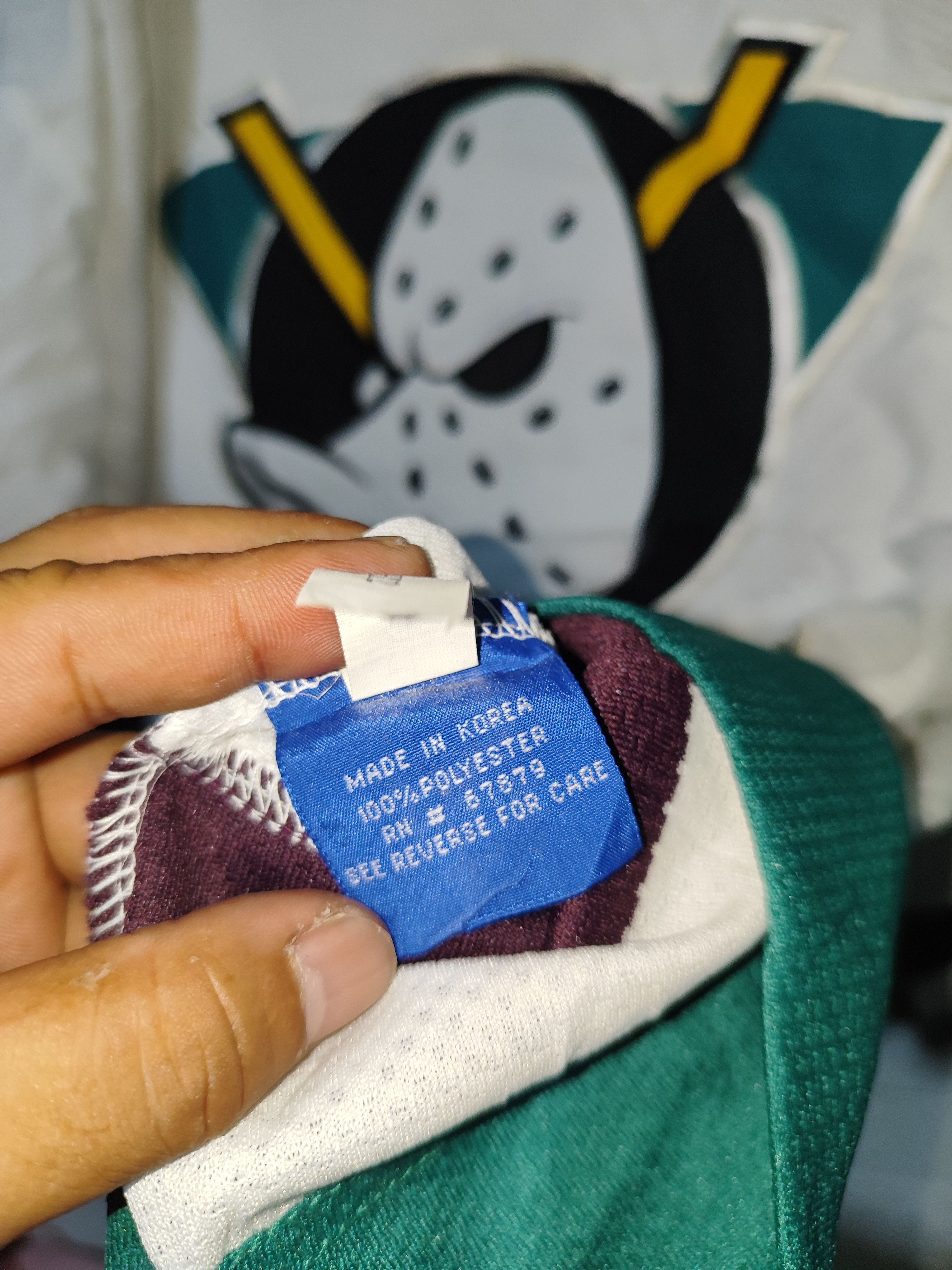 Starter Vintage Starter Mighty Ducks of Anaheim NHL Jersey Jacket Size US M / EU 48-50 / 2 - 7 Thumbnail