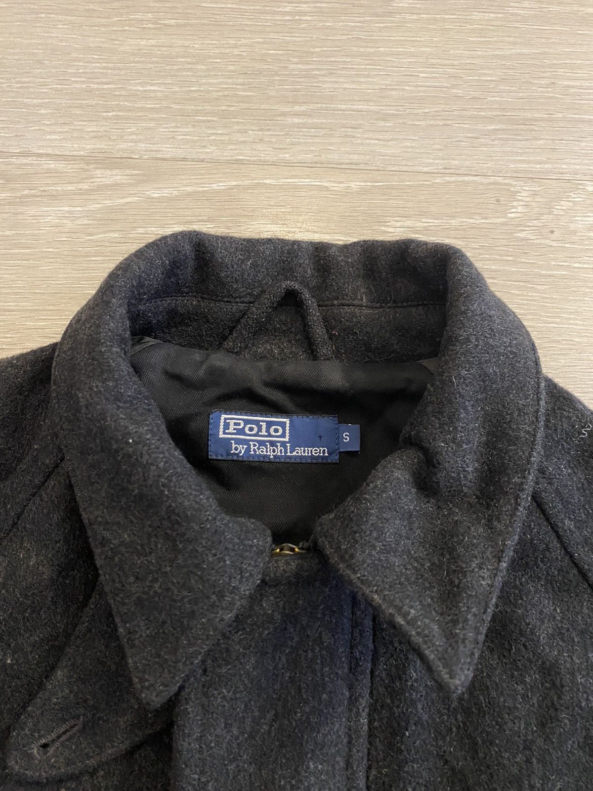 Designer × Polo Ralph Lauren Vintage Polo Ralph Lauren Wool Overcoat Heavy Jacket Mens S Size US S / EU 44-46 / 1 - 4 Thumbnail