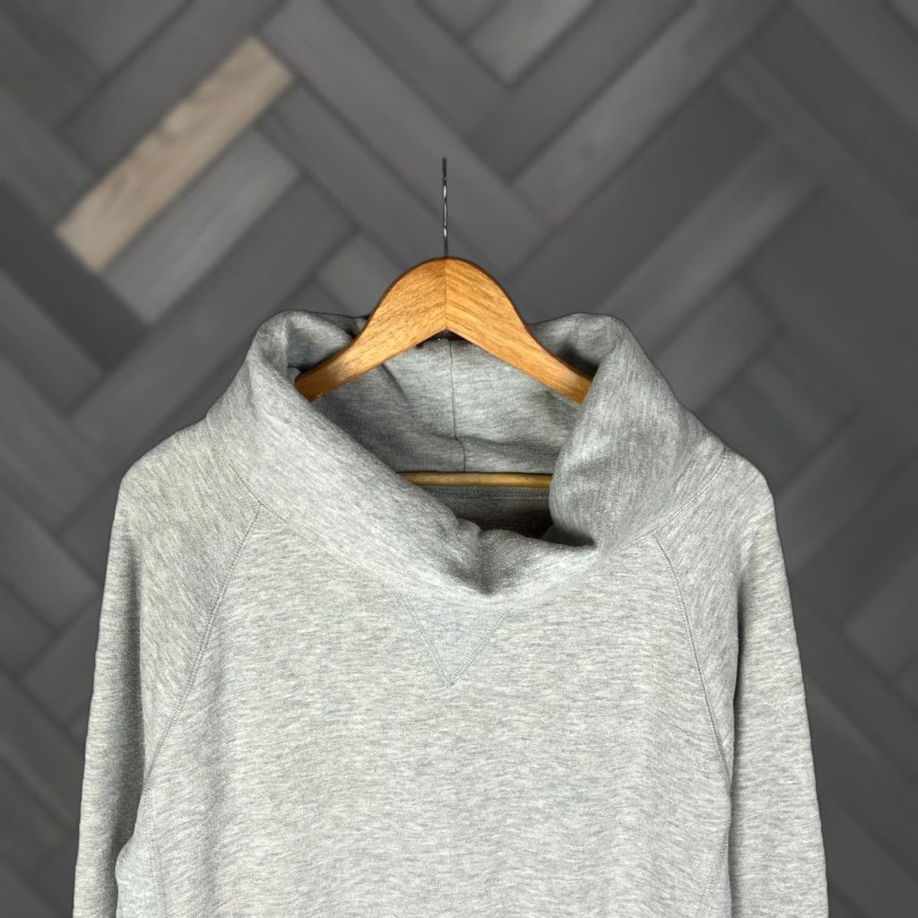 Allsaints AllSaints Kobe High Neck Pullover Sweatshirt Men’s M Grey Size US M / EU 48-50 / 2 - 1 Thumbnail