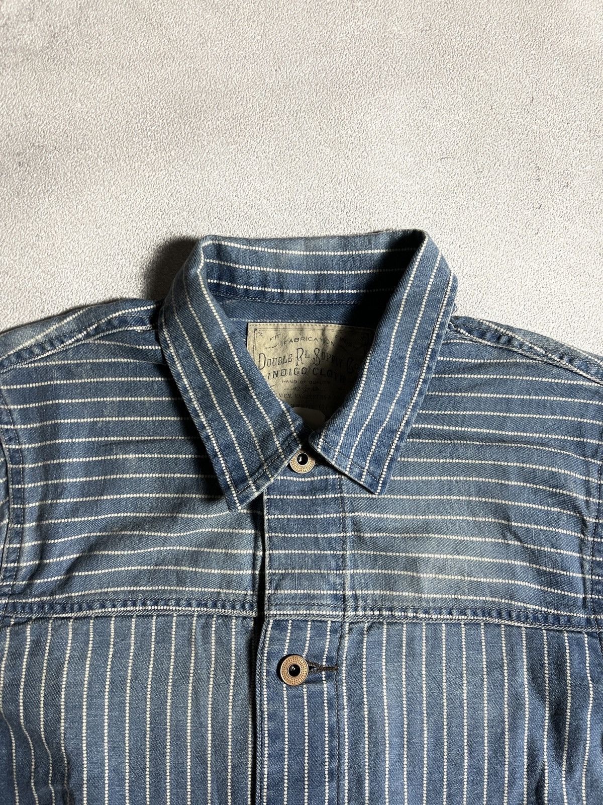 RRL Ralph Lauren RRL DOUBLE RL HUTCHINS ENGINEER DOT STIFFLE JACKET Size US XS / EU 42 / 0 - 6 Thumbnail