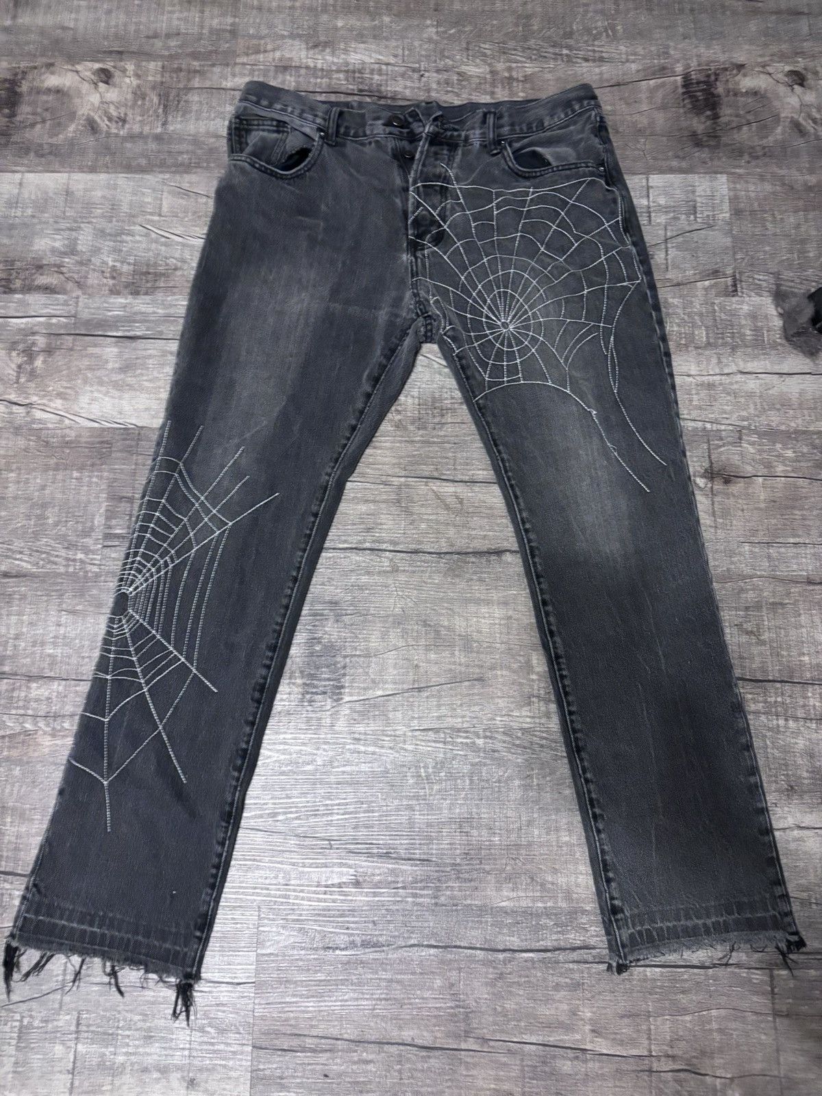 MNML MNML Spider Web denim Size 38 Size US 38 / EU 54 - 1 Thumbnail