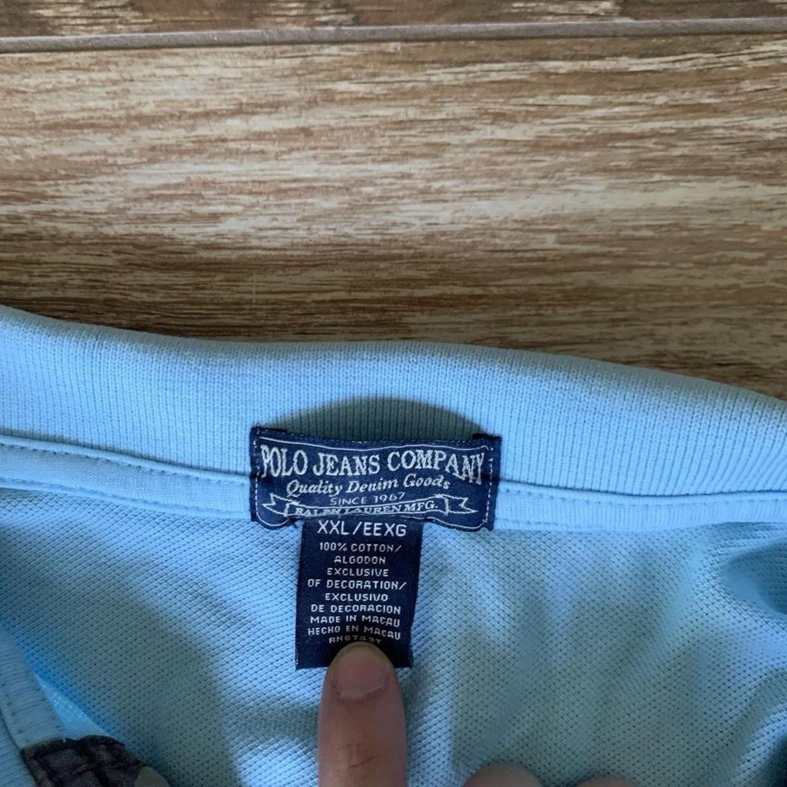 Ralph Lauren Vtg 90s Blue Polo Ralph Lauren Button Up Size XXL Men’s Size US XXL / EU 58 / 5 - 3 Thumbnail