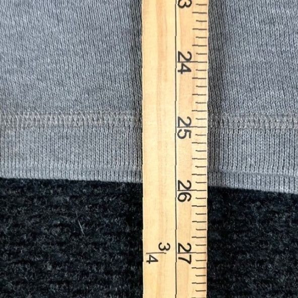 Banana Republic VINTAGE Banana Republic Mens Gray Quarter Zip Pullover Sweater Size L 100% Cotton Size US L / EU 52-54 / 3 - 7 Thumbnail
