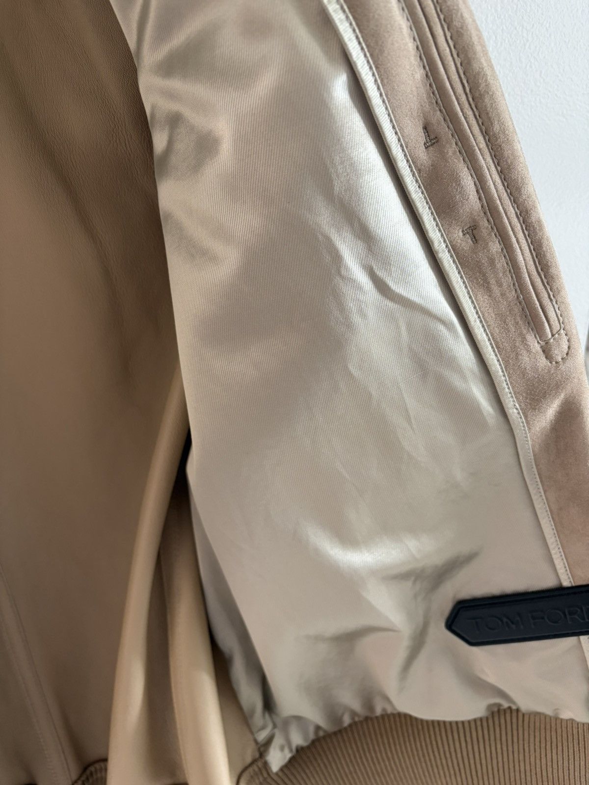 Tom Ford Tom Ford Suede Pocket Bomber Jacket 52 LBS060 LMS020S25 Size US L / EU 52-54 / 3 - 6 Thumbnail