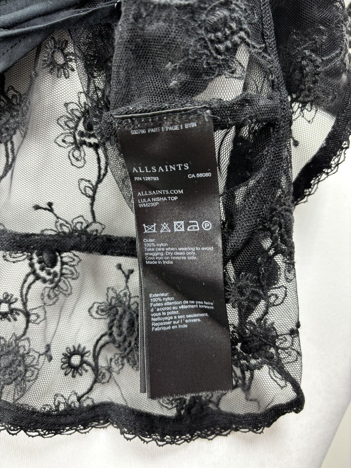 Allsaints Womens blouse AllSaints Size 38 Color Black Size XS / US 0-2 / IT 36-38 - 11 Thumbnail