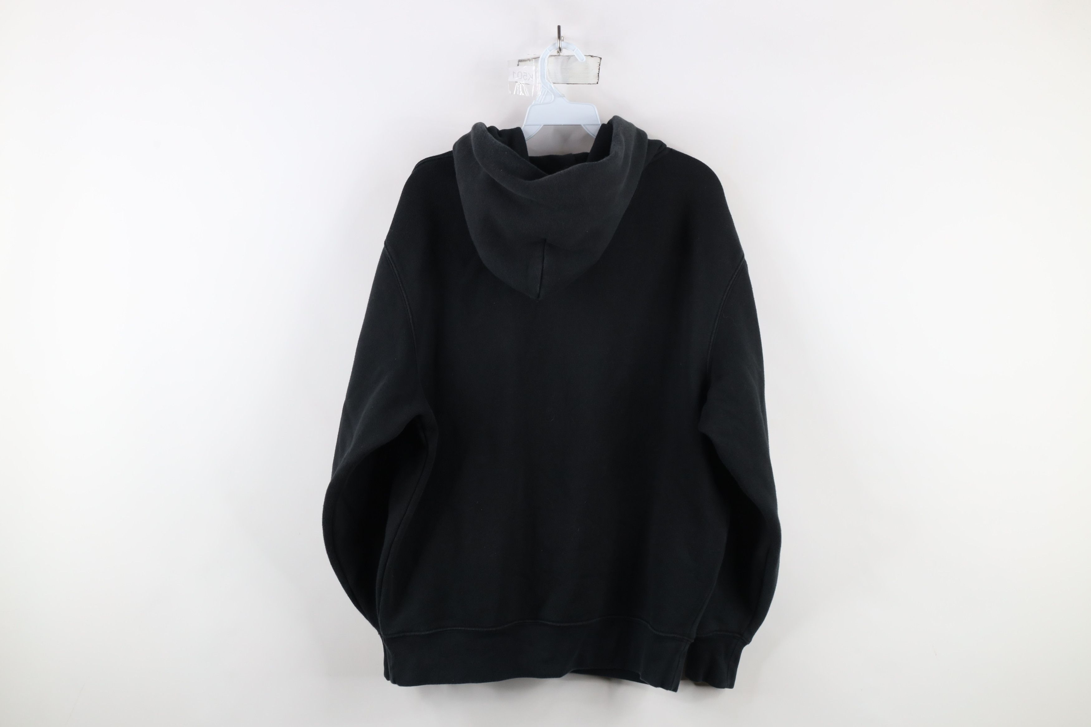 Vintage Vintage 90s Slippery Rock University Hoodie Sweatshirt Black Size US M / EU 48-50 / 2 - 11 Thumbnail