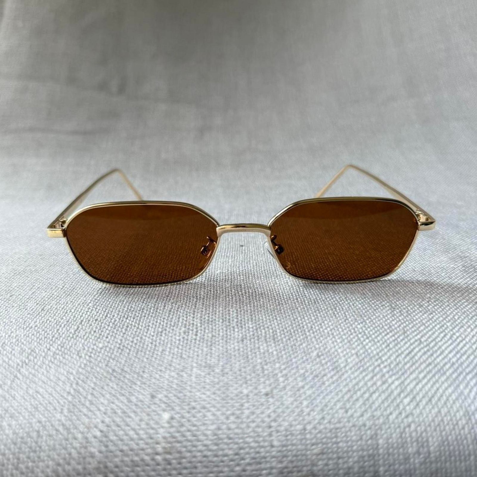 Other Gold frame sunglasses casual MENS2 Size ONE SIZE - 3 Thumbnail
