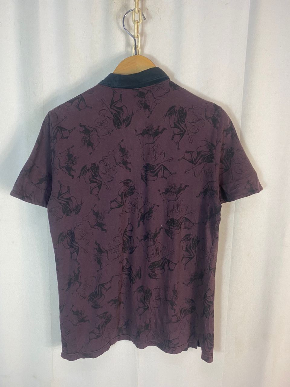 Japanese Brand × Seditionaries Fullprint polo shirt half button up by smack engineer Size US M / EU 48-50 / 2 - 11 Thumbnail