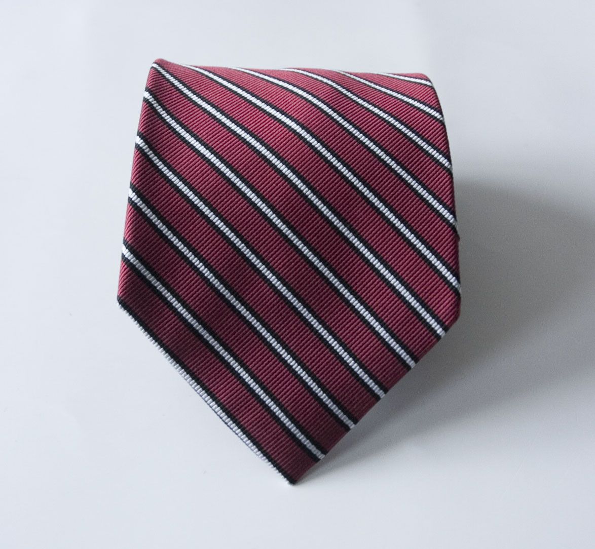 Other Ashford & Brooks London Tie Silk Red Stripe Size ONE SIZE - 1 Thumbnail