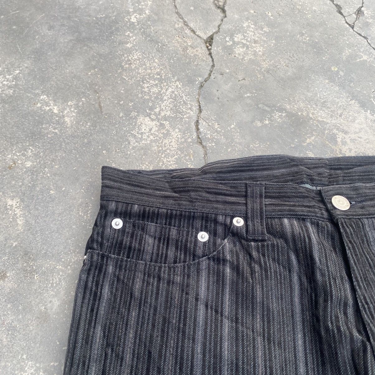 Tornado Mart MODERN LOVERS TORNADO MART Black Velvet Corduroy Flared Size US 32 / EU 48 - 8 Thumbnail