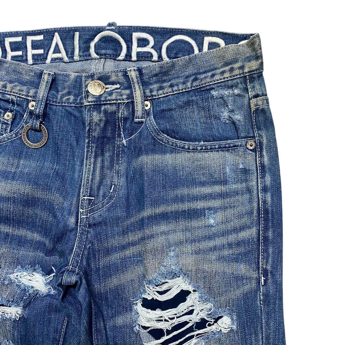 BUFFALO BOBS Buffalo Bobs Distressed Denim Jeans Size US 29 - 5 Thumbnail