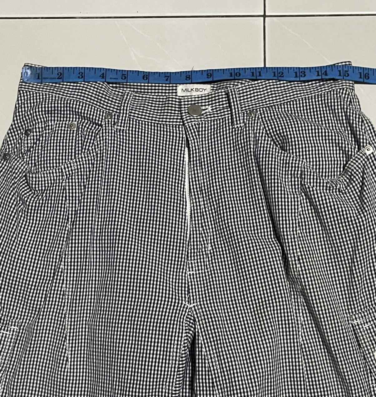 Beauty Beast Vintage Japanese Brand MilkBoy Multi Pocket Shorts Pant Size US 32 / EU 48 - 11 Thumbnail