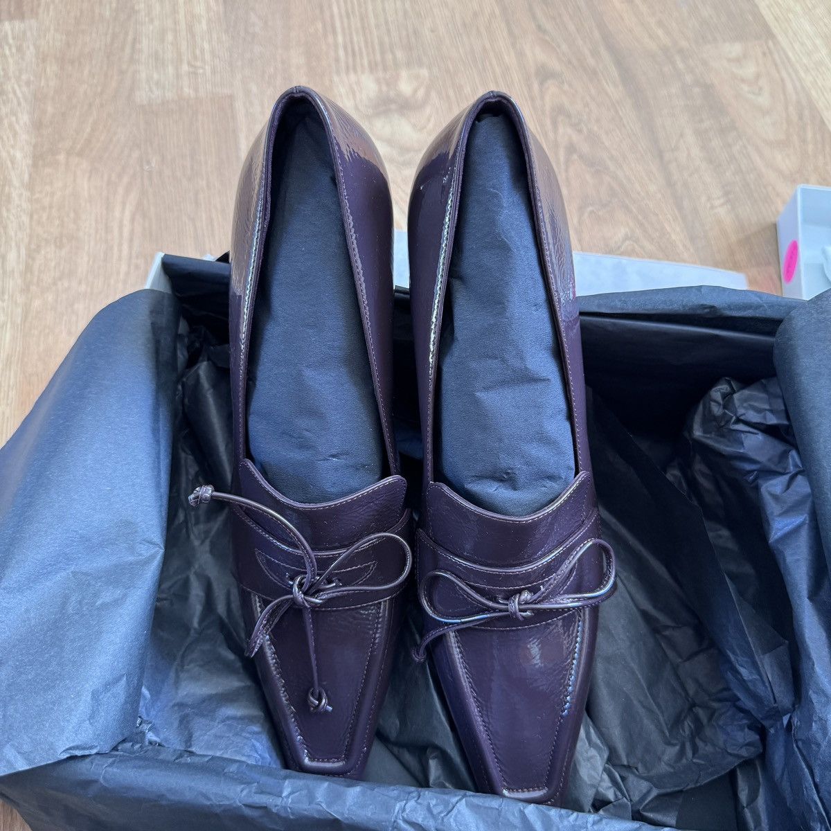 Burberry Burberry Storm 50mm leather pumps In Purple Size 38 Size US 8 / IT 38 - 4 Thumbnail