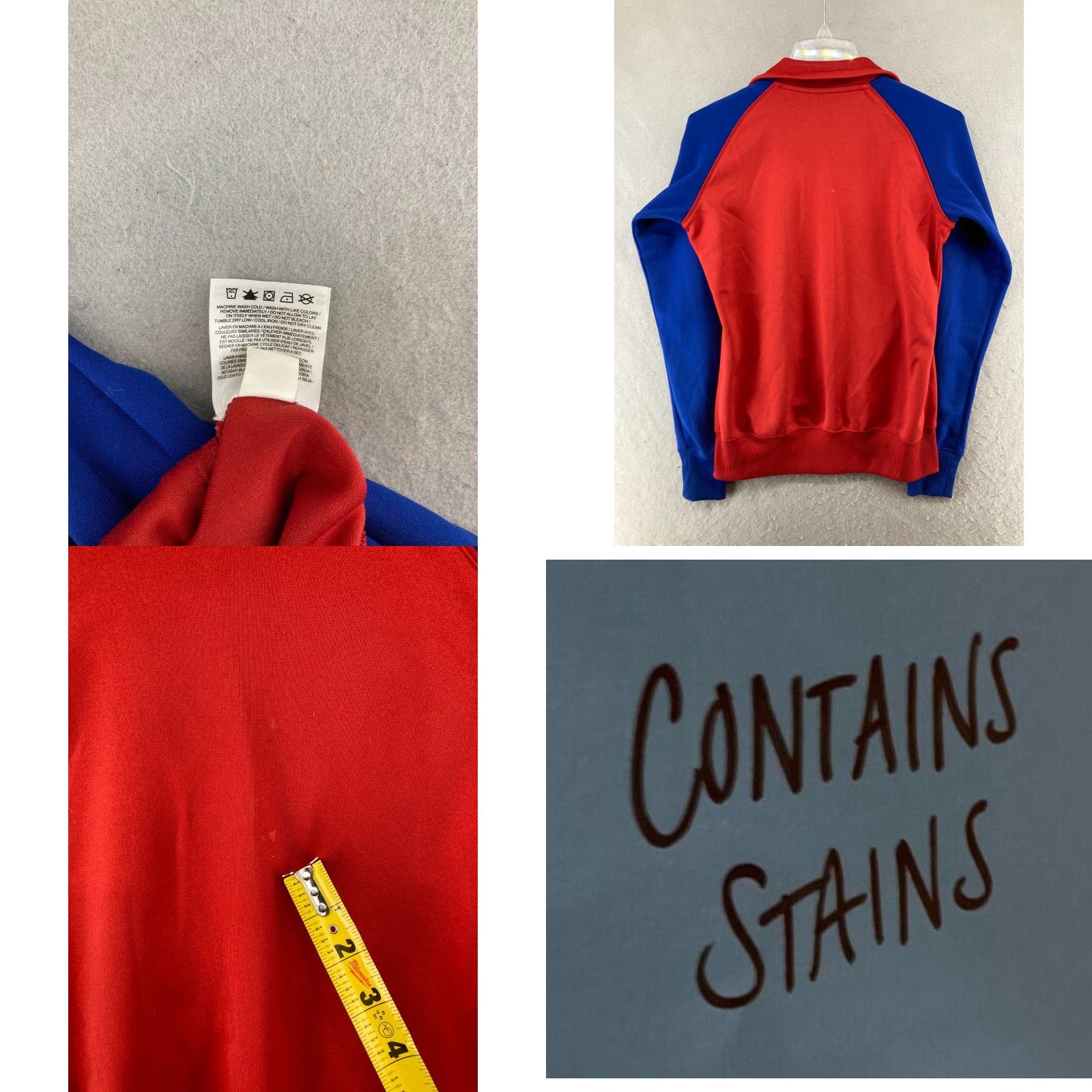 Nike Nike Jacket Women M Red Full Zip Swoosh Baseball Theme Athletic Nike Dri-FIT Size M / US 6-8 / IT 42-44 - 8 Thumbnail