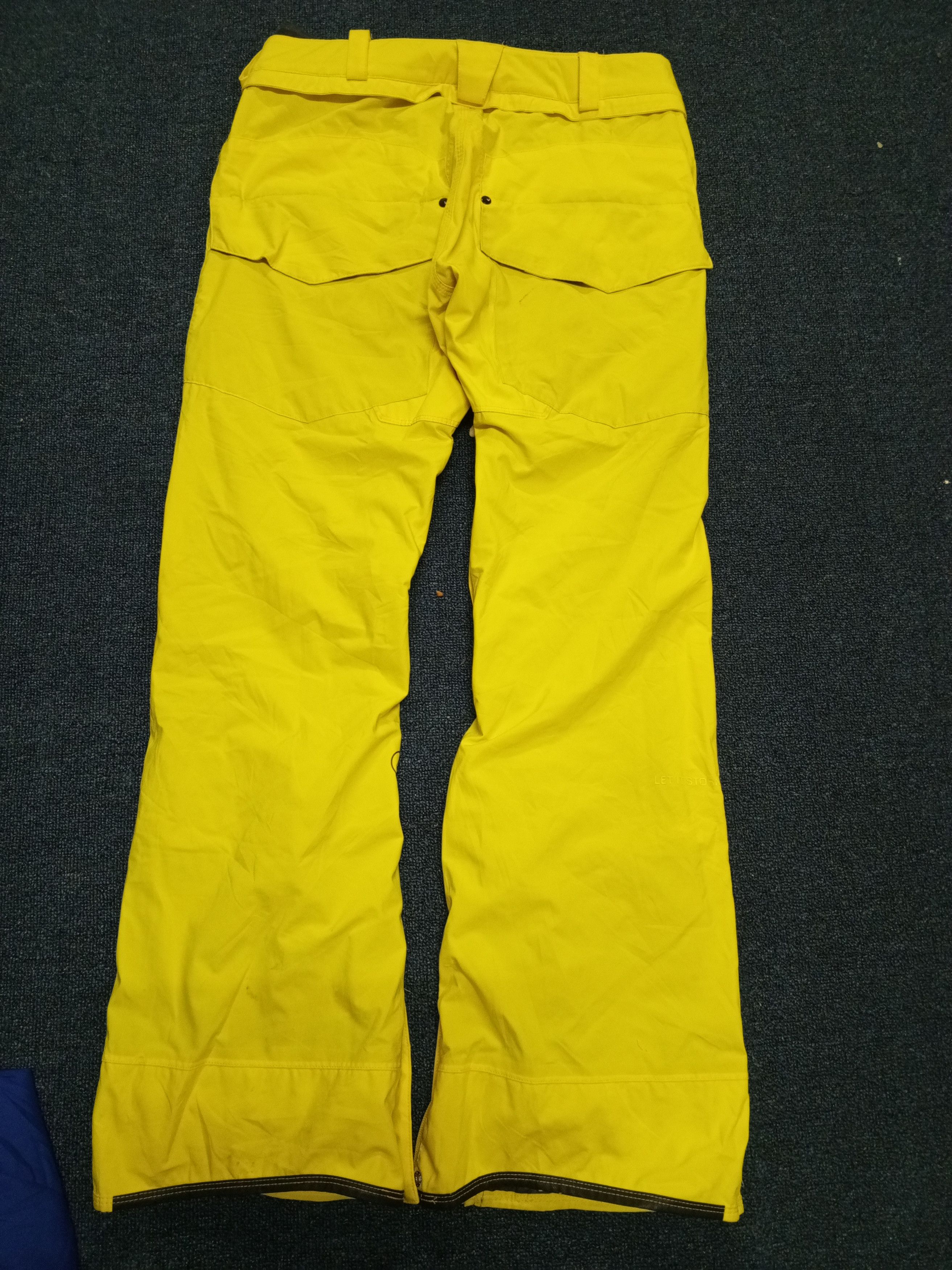 Volcom VALCOM YELLOW SNOWBOARD PANTS NICE Size US 34 / EU 50 - 3 Thumbnail