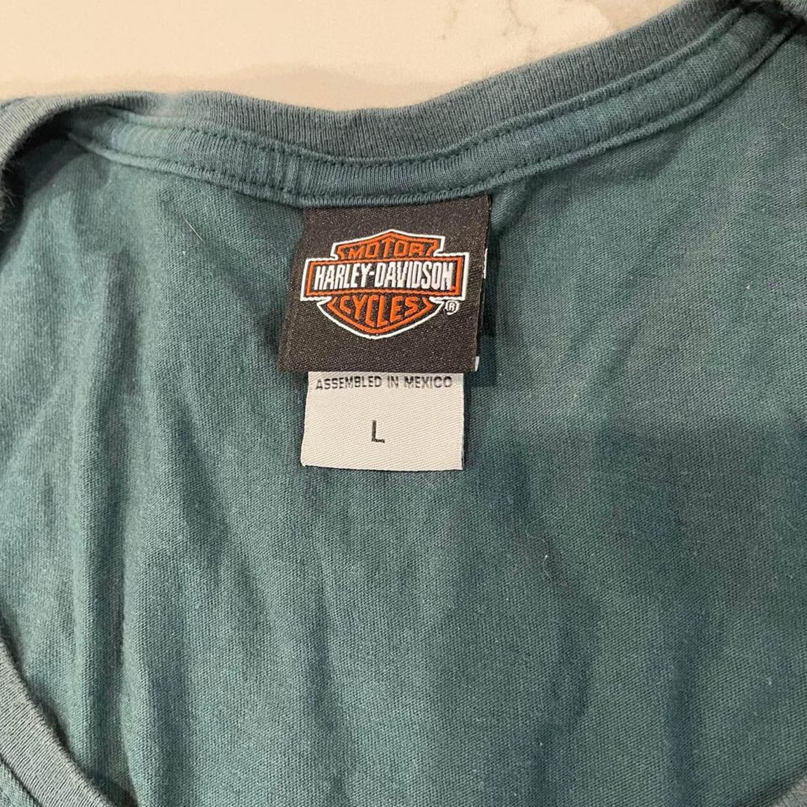 Harley Davidson Harley Davidson Motorcycles Shirt Valencia Espana WomenLarge Size L / US 10 / IT 46 - 3 Thumbnail