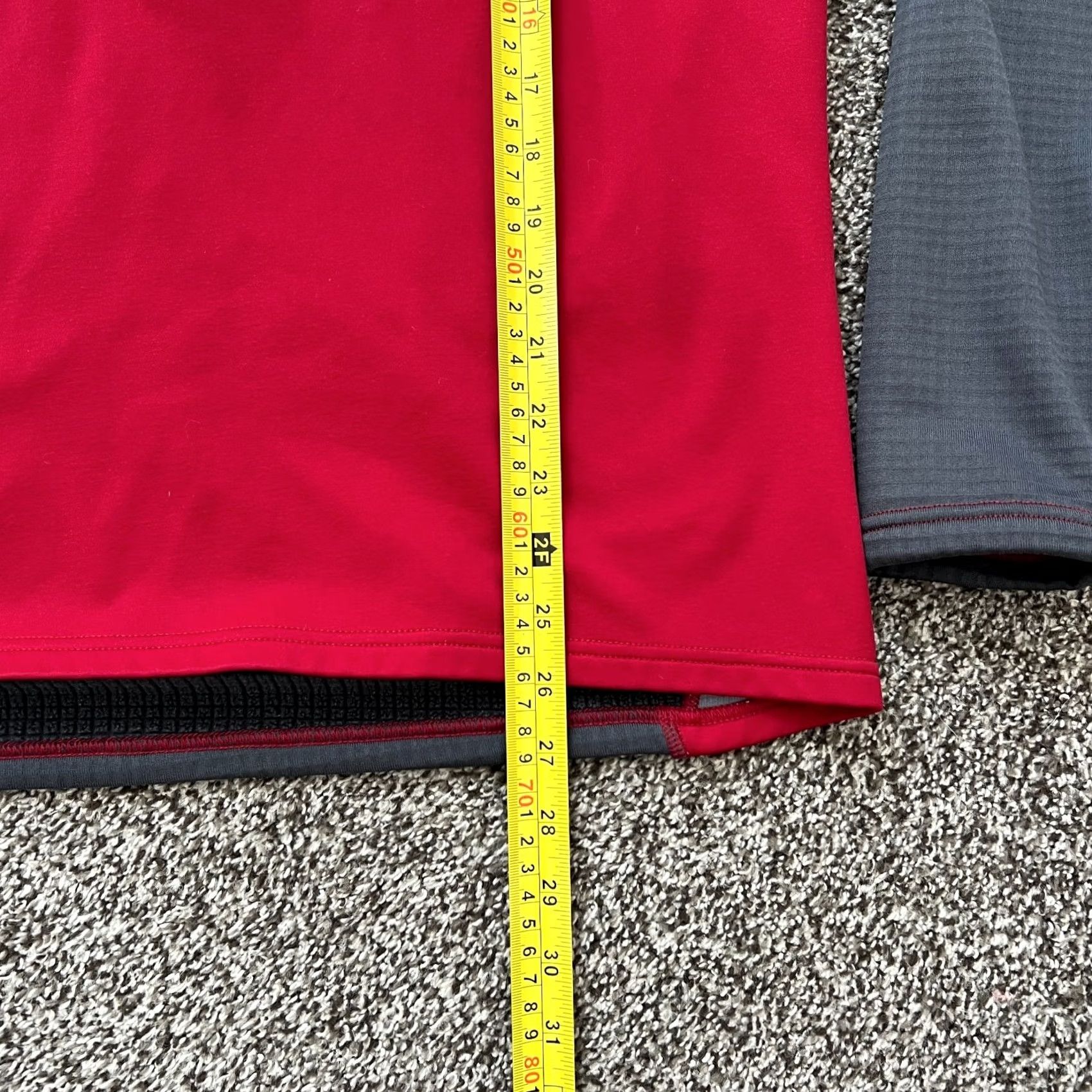 Patagonia Patagonia Pullover Wind Shield Cycle 24990 Red Men's Size Large Grid Fleece Shirt Size US L / EU 52-54 / 3 - 2 Thumbnail