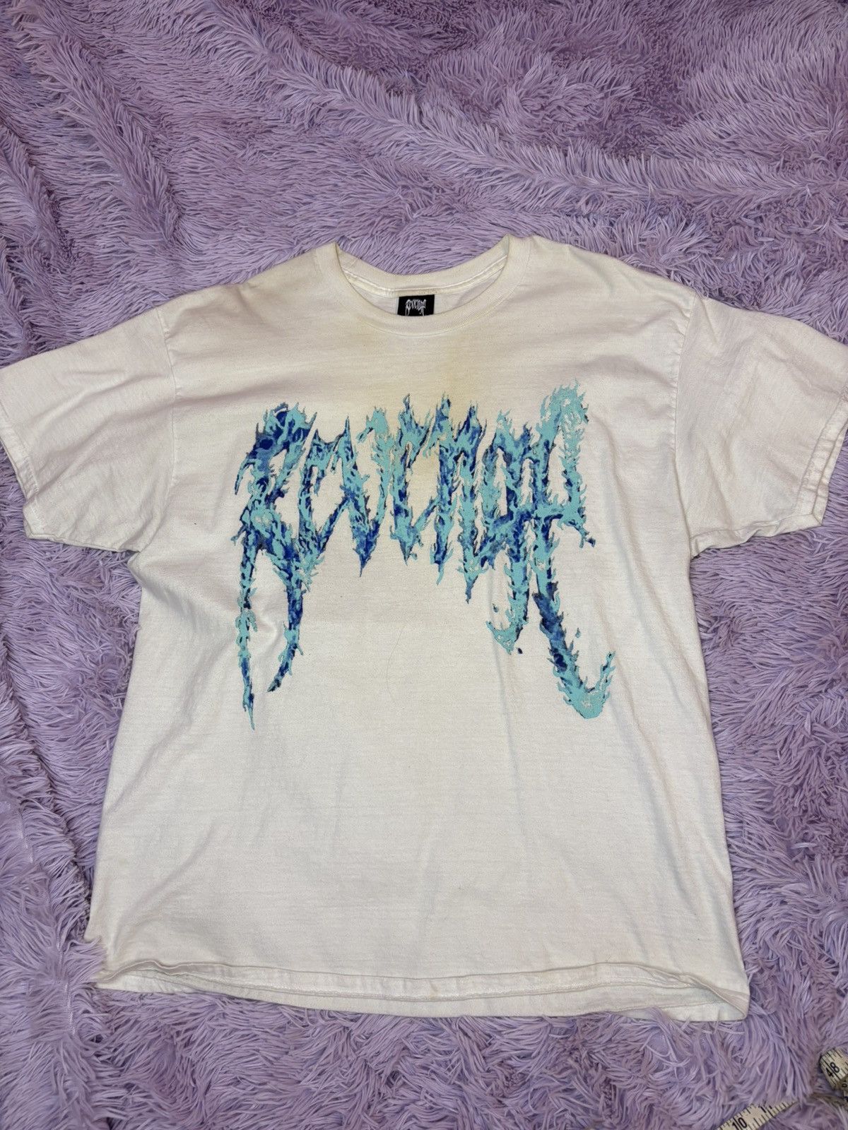 Revenge Revenge Blue Inferno tee Size US XL / EU 56 / 4 - 1 Thumbnail