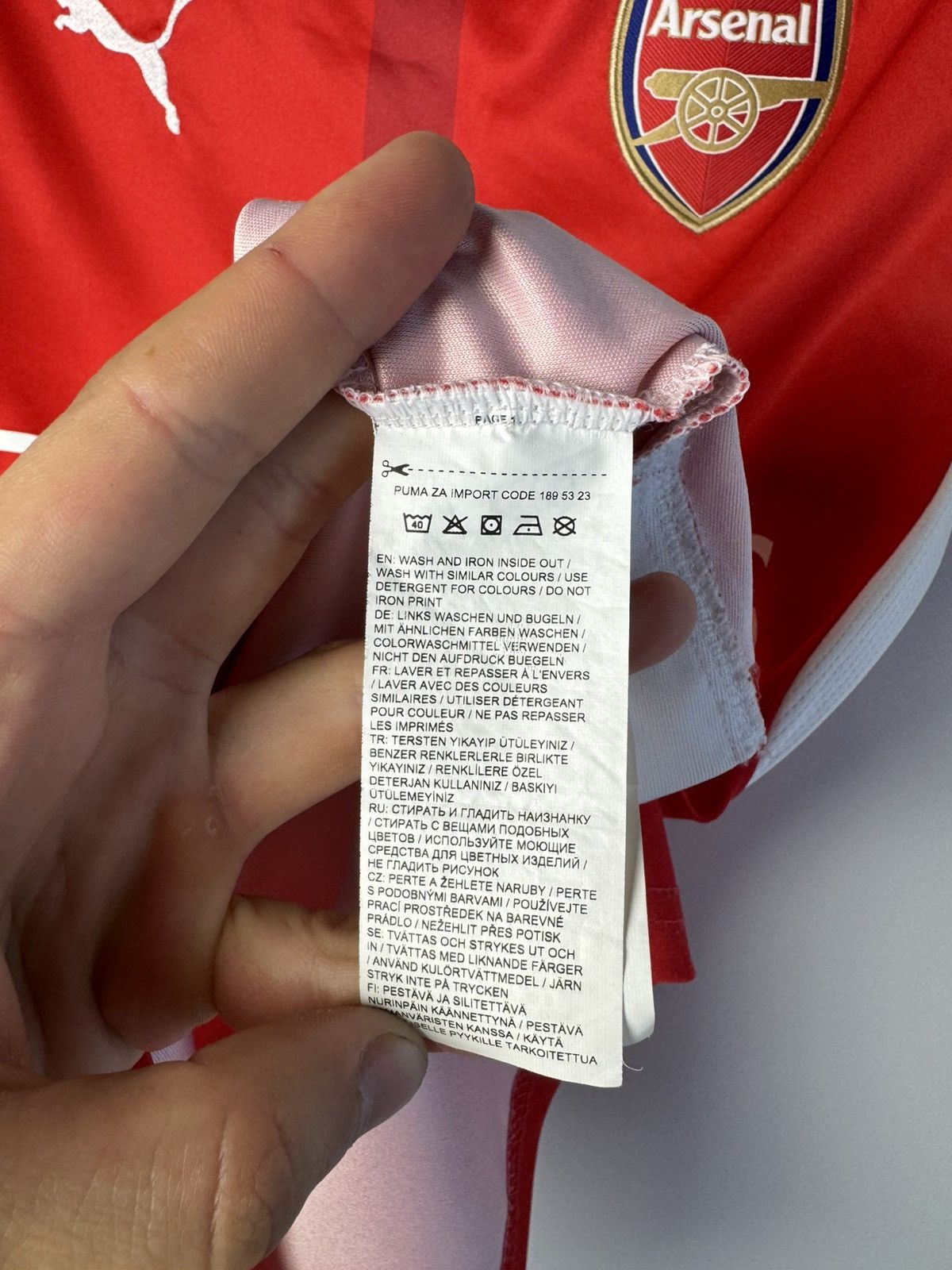 Puma Arsenal London 2016 2017 Home Shirt Soccer Jersey #7 Thomas Size US XS / EU 42 / 0 - 11 Thumbnail