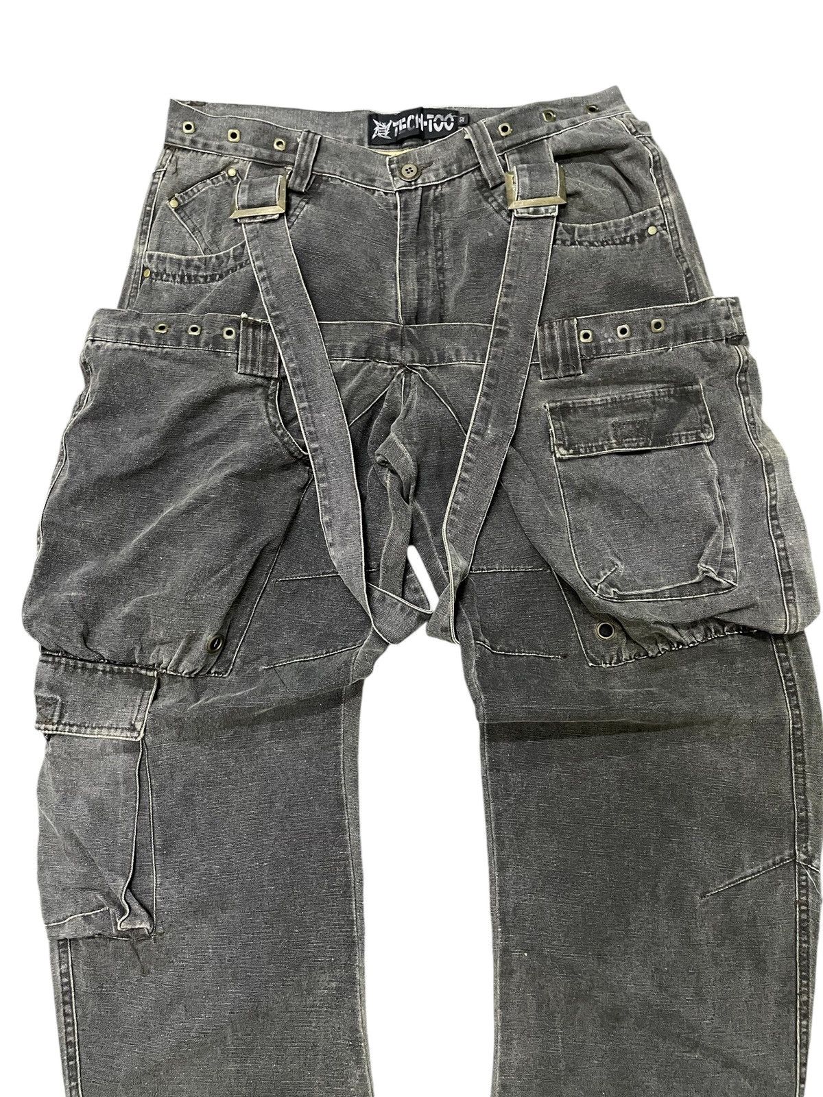 Le Grande Bleu (L.G.B.) × PPFM Vintage Dolce Gabanna Junya Watanabe Style Baggy Loose Cargo Size US 32 / EU 48 - 10 Thumbnail