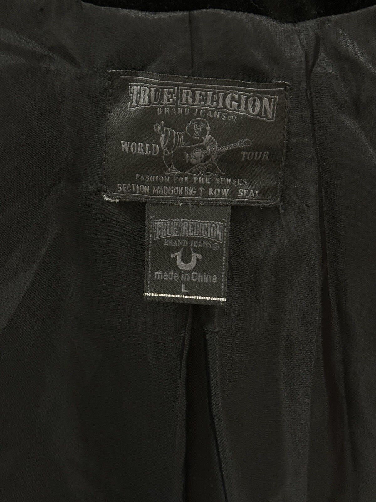 True Religion True Religion Velvet Blazer Embroidered Back Fitted Jacket Size L / US 10 / IT 46 - 12 Thumbnail