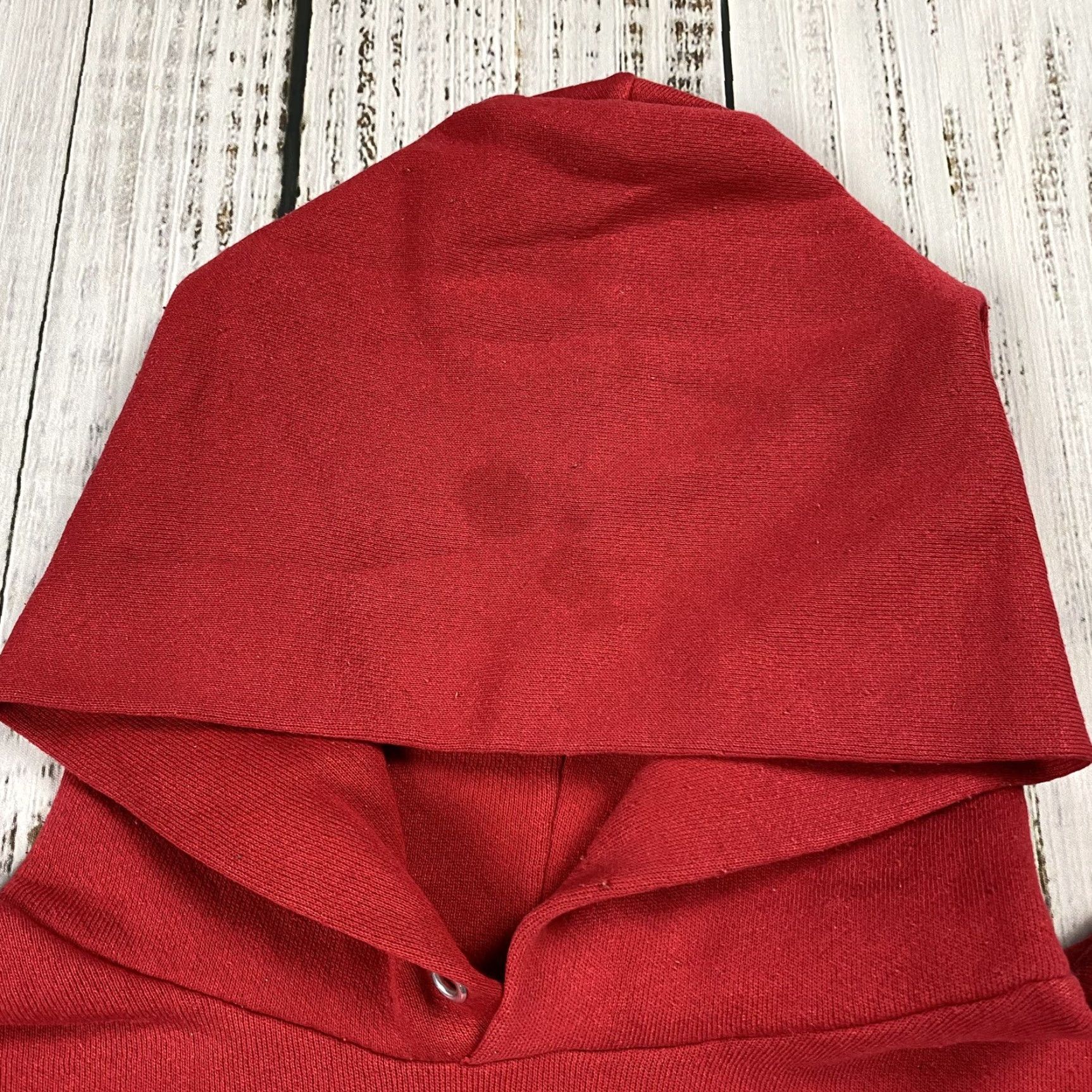 Vintage VINTAGE 80s 90s Cornell Ivy League Hoodie Unisex Adults Small Red College Pullover Logo Size US S / EU 44-46 / 1 - 2 Thumbnail