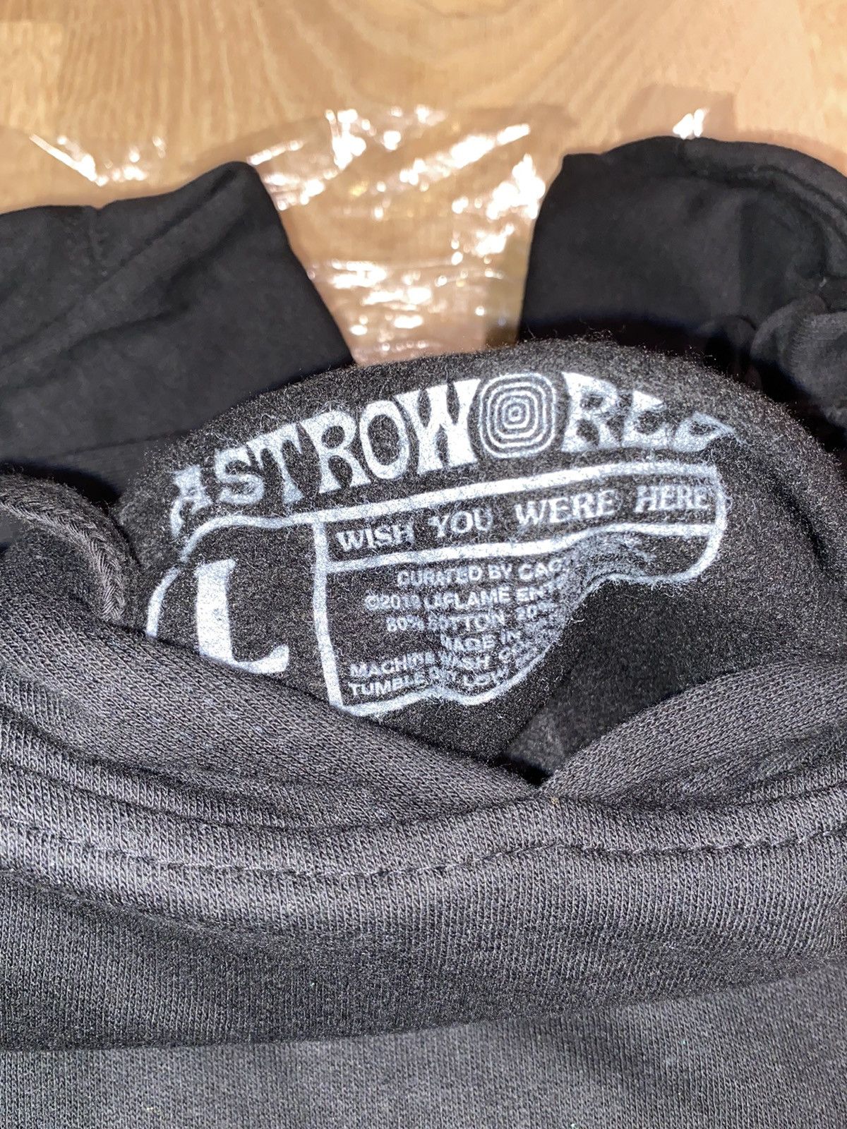 Travis Scott Travis Scott Astroworld Logo Hoodie Size US L / EU 52-54 / 3 - 3 Thumbnail