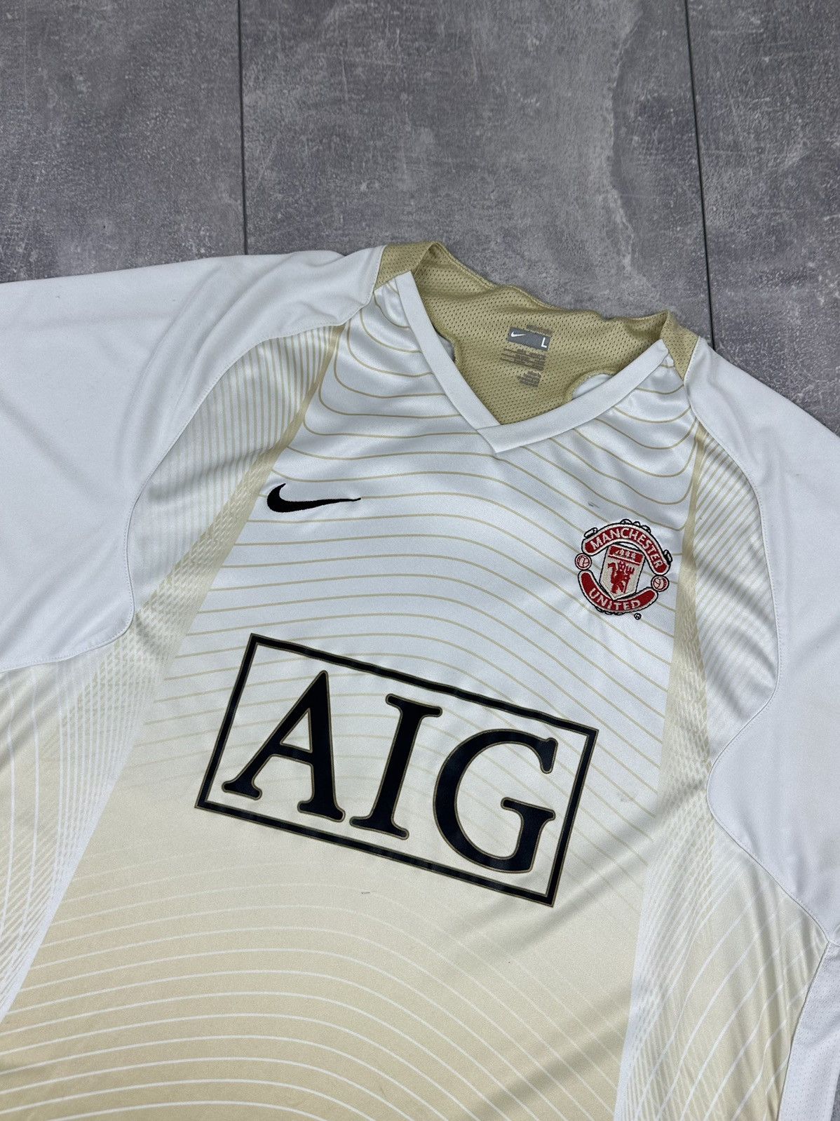 Nike Nike Manchester United 2007/08 Training Total 90 Jersey Size US L / EU 52-54 / 3 - 9 Thumbnail