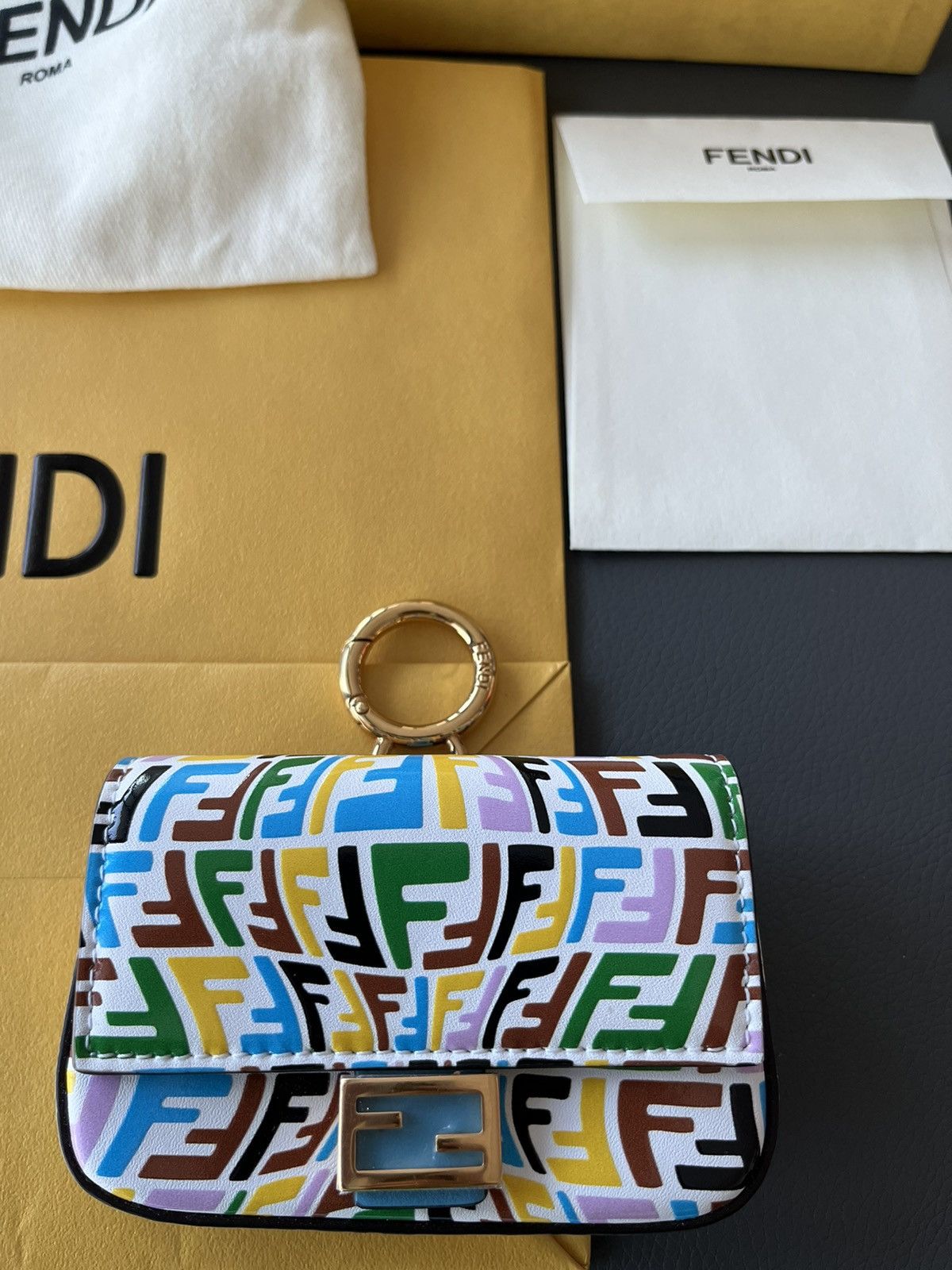 Fendi Fendi Super Runway Mini Bouquet Charm Bag Brand New Size ONE SIZE - 15 Thumbnail