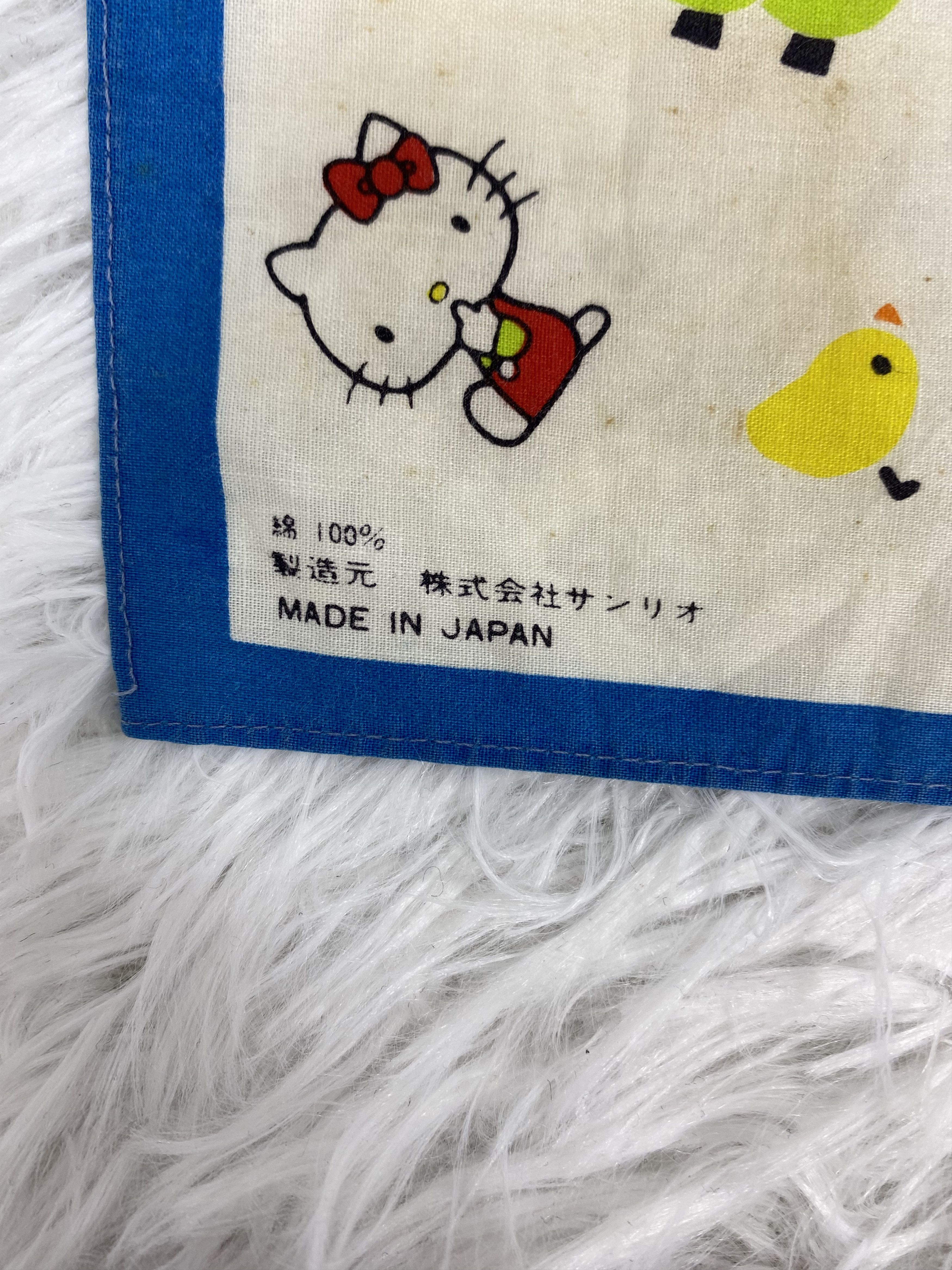Japanese Brand Vintage Hello Kitty Handkerchief PH0066 Size ONE SIZE - 5 Thumbnail