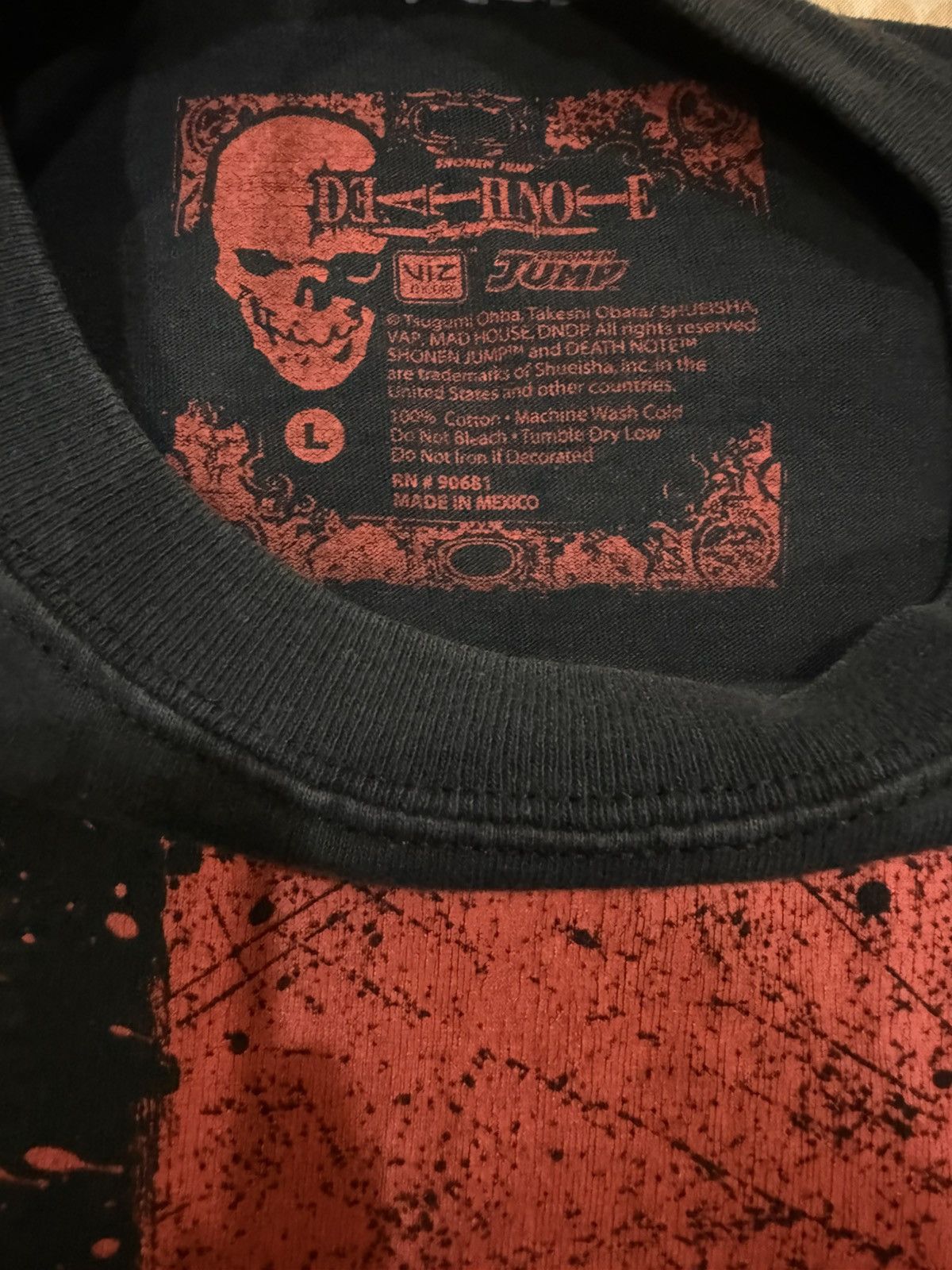 Designer × Japanese Brand × Vintage Solo L Vintage Death note Size US L / EU 52-54 / 3 - 3 Thumbnail