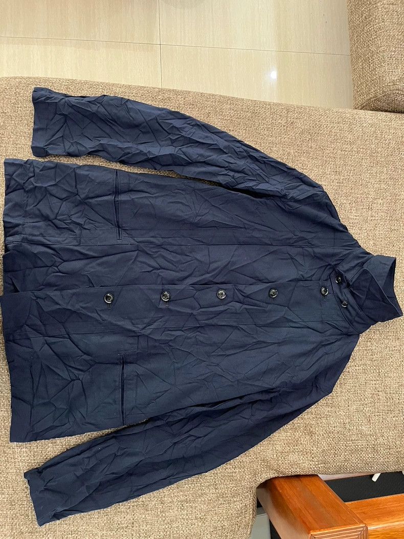 Yohji Yamamoto Yohji Yamamoto 16 SS mainline pleated long-sleeve shirt 250 Size US M / EU 48-50 / 2 - 1 Thumbnail