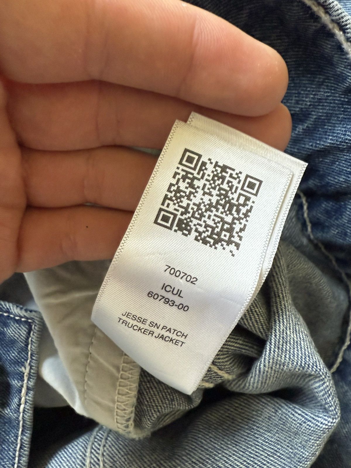 True Religion True Religion Jesse SN Patch Trucker Jacket Size US L / EU 52-54 / 3 - 10 Thumbnail