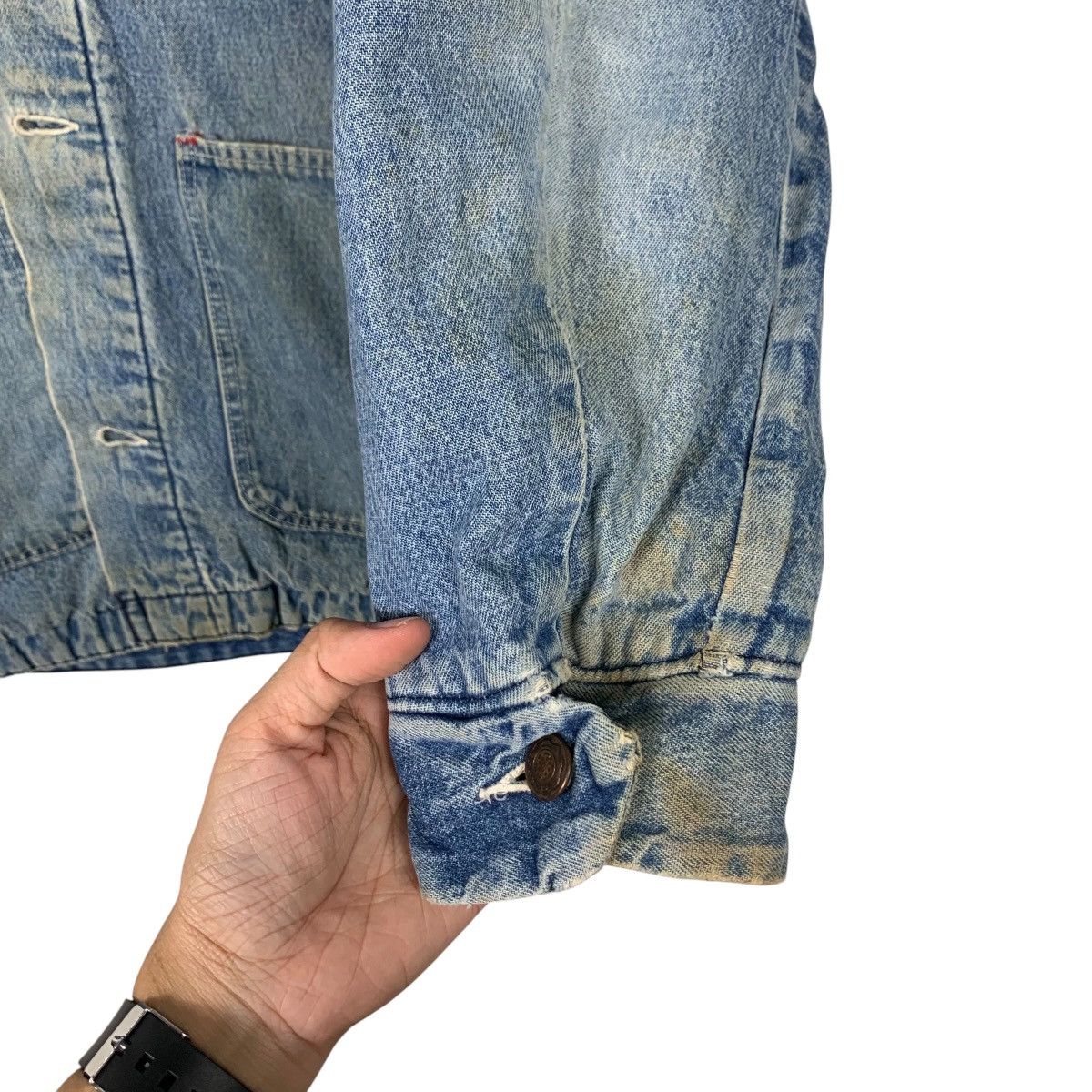 Japanese Brand BIG BEN by Wrangler Blanket Lined Denim Jacket #2141-C94 Size US M / EU 48-50 / 2 - 13 Thumbnail