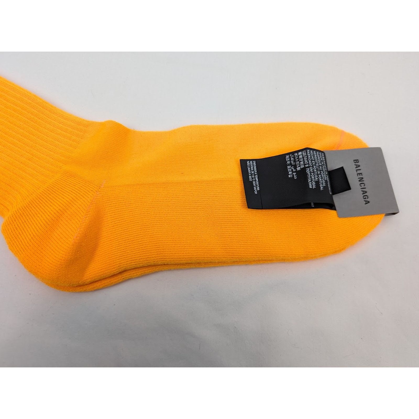 Balenciaga o1rshd1 Size: L / Sport Socks in Yellow Size ONE SIZE - 6 Thumbnail