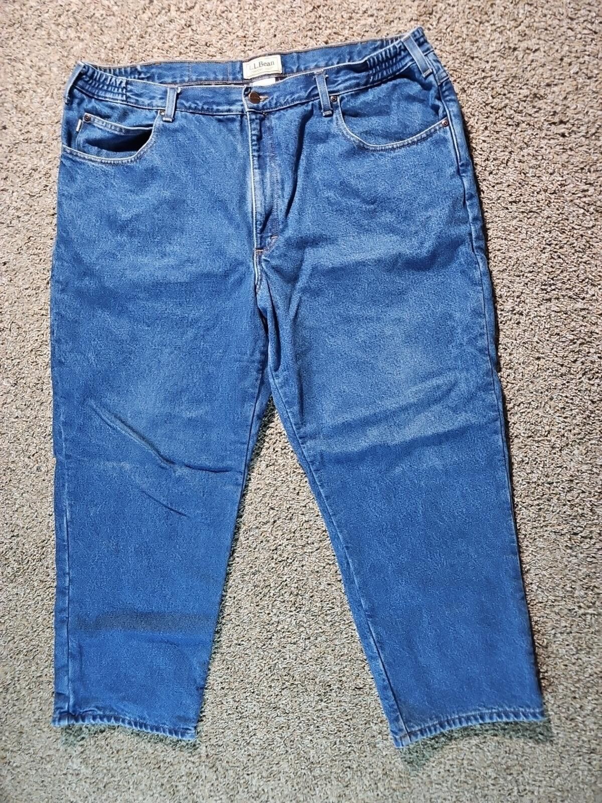 L.L. Bean L.L. Bean Comfort Waist Flannel Lined 42x29 Jeans Size US 42 / EU 58 - 1 Thumbnail