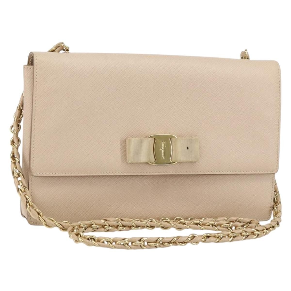 Salvatore Ferragamo Salvatore Ferragamo Vala Chain Leather Size ONE SIZE - 1 Thumbnail