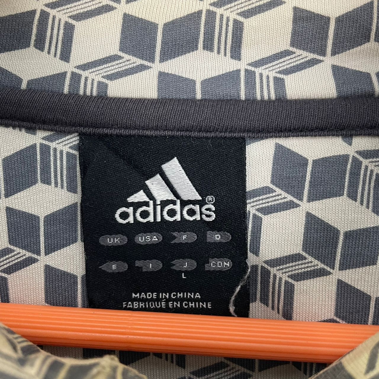 Adidas Vintage Adidas Classic Embroided Logo Zipper Sweatshirt Size US L / EU 52-54 / 3 - 6 Thumbnail